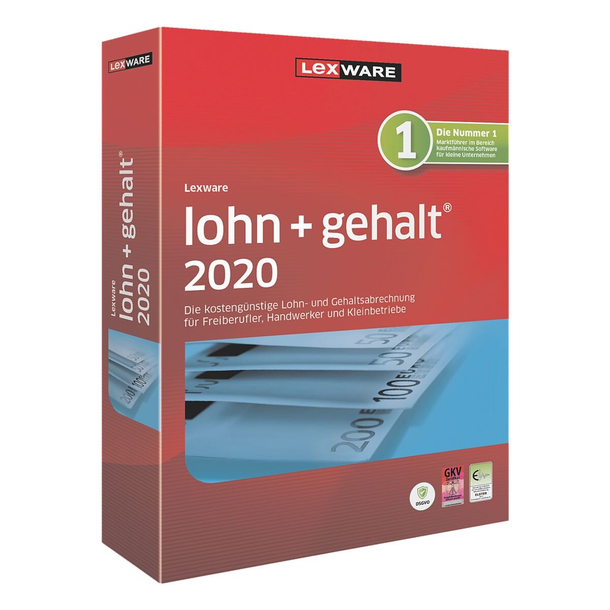 Kaufmännische Software Lexware lohn+gehalt 2020 Standard