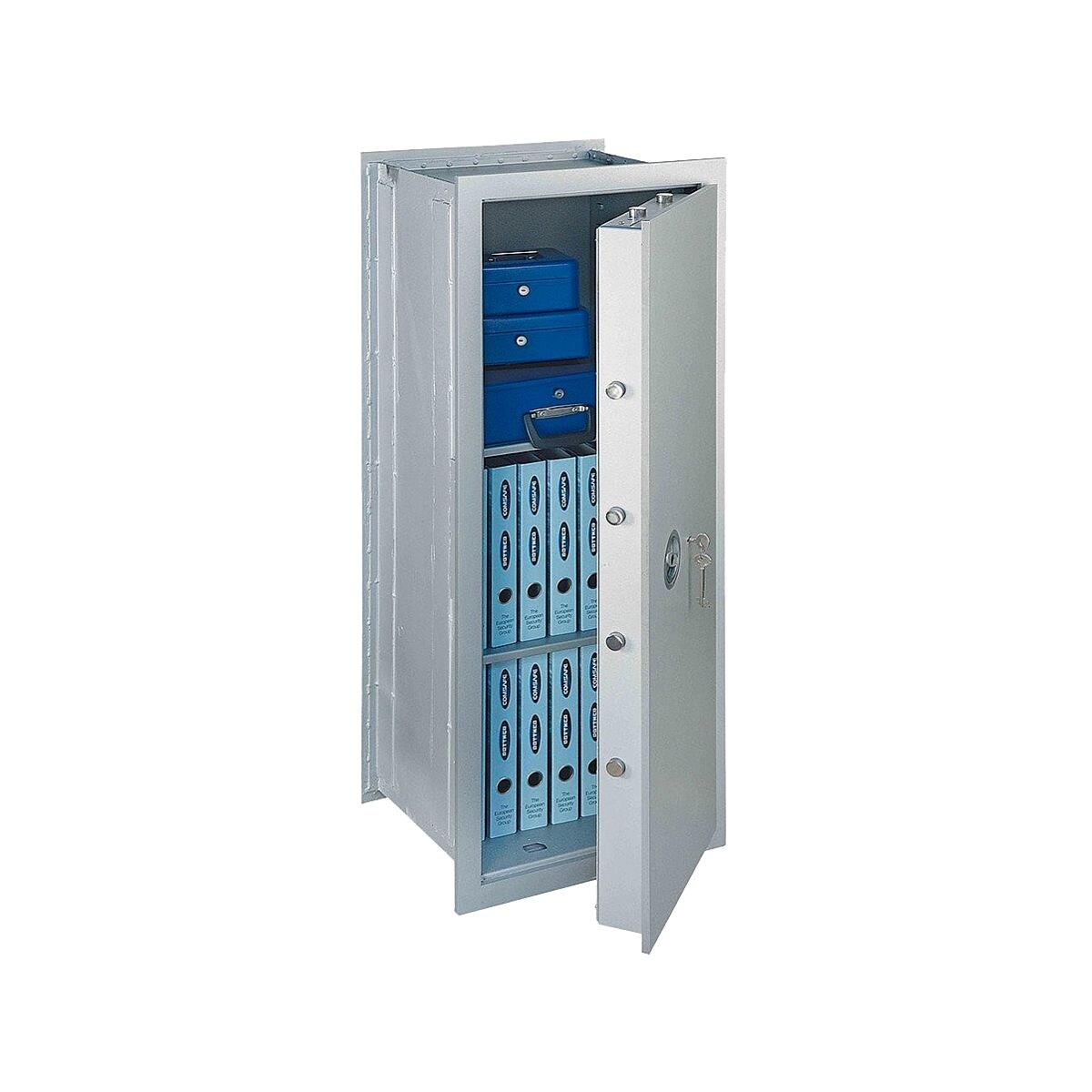 Rottner Wandtresor »Stone SE 120 Premium Doppelbartschloss«