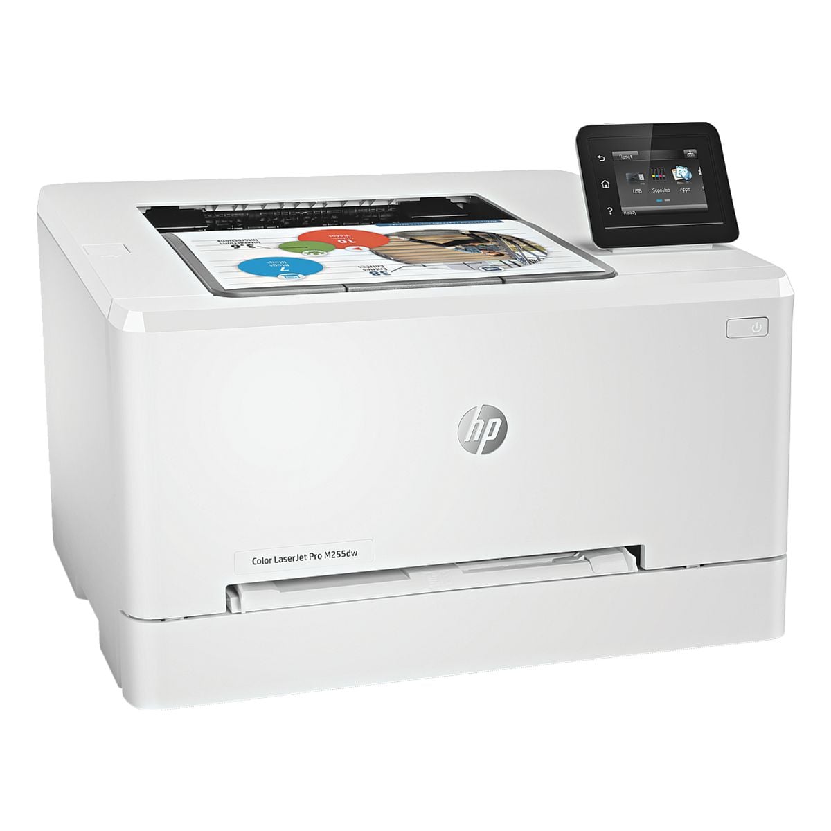 HP Laserdrucker Color LaserJet Pro M255dw, A4 Farb-Laserdrucker, mit LAN und WLAN
