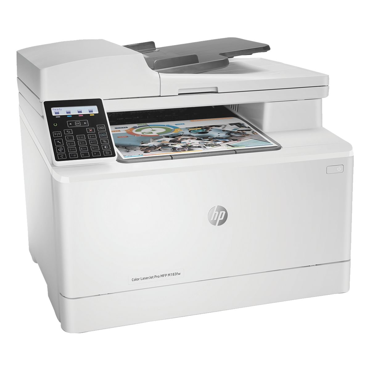 HP Color LaserJet Pro MFP M183fw Multifunktionsdrucker, A4 Farb-Laserdrucker, mit LAN und WLAN