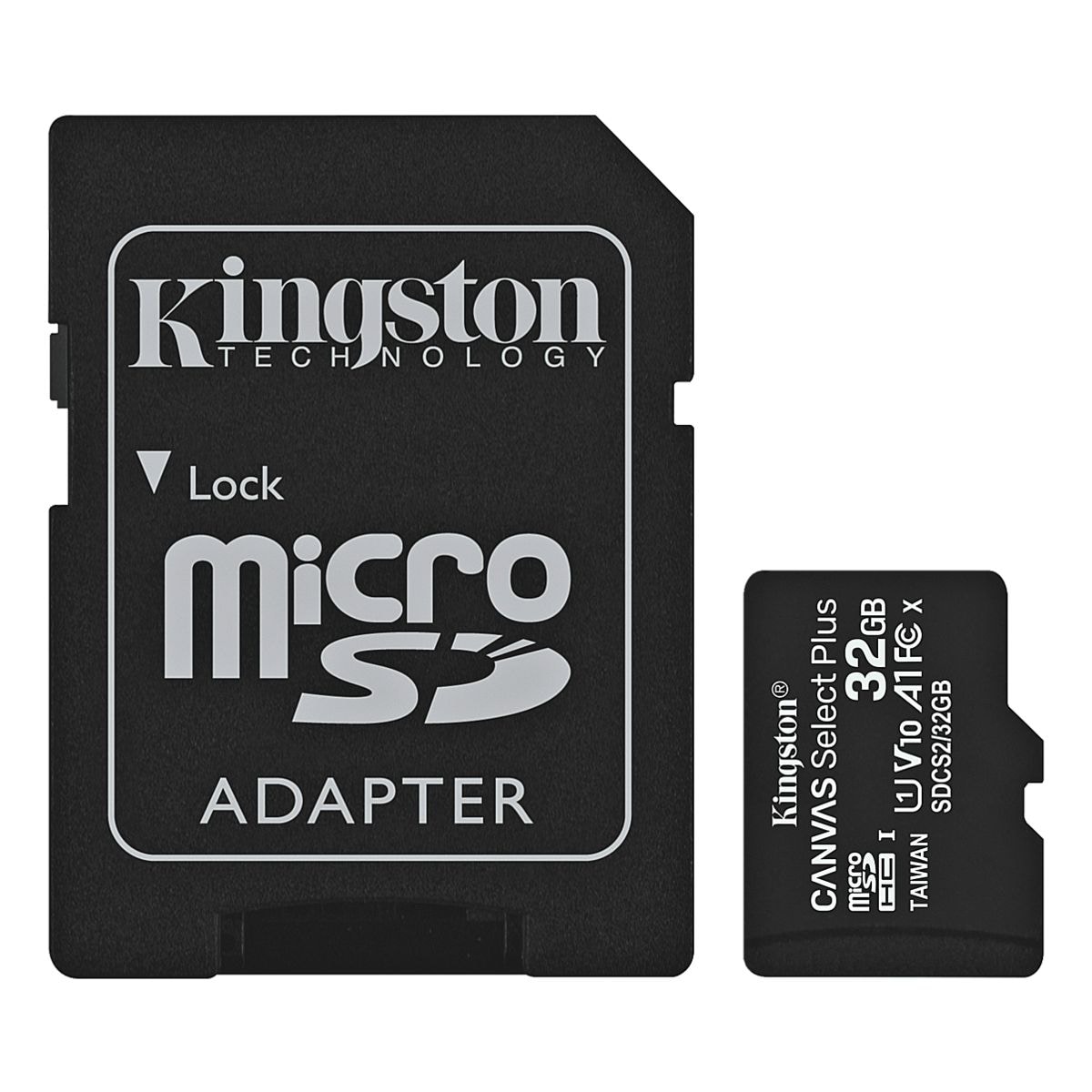 Kingston microSDXC-Speicherkarte Canvas Select Plus - 32GB