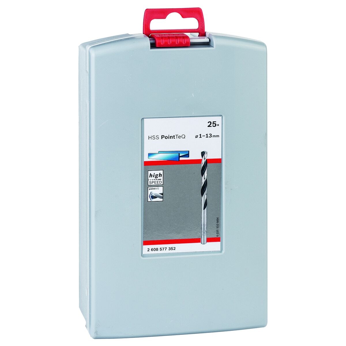 BOSCH 25-tlg. HSS-Metallspiralbohrer-Set »PointTeQ« in ProBox