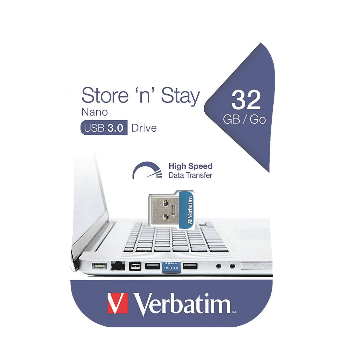 USB-Stick 32 GB Verbatim Store 'n' Stay - Nano USB 3.0