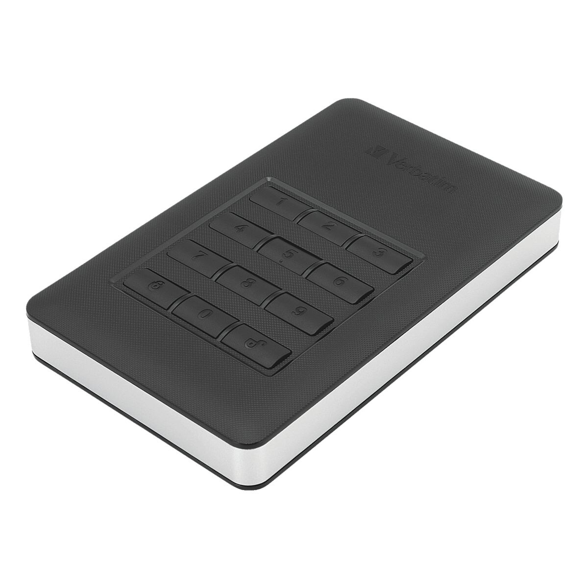 Verbatim Store 'n' Go Secure 2 TB, externe HDD-Festplatte, USB 3.1, 6,35 cm (2,5 Zoll)