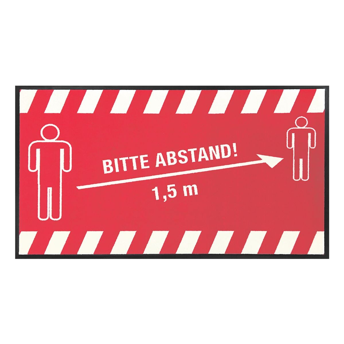 Fußmatte »Bitte Abstand 1,5 Meter«