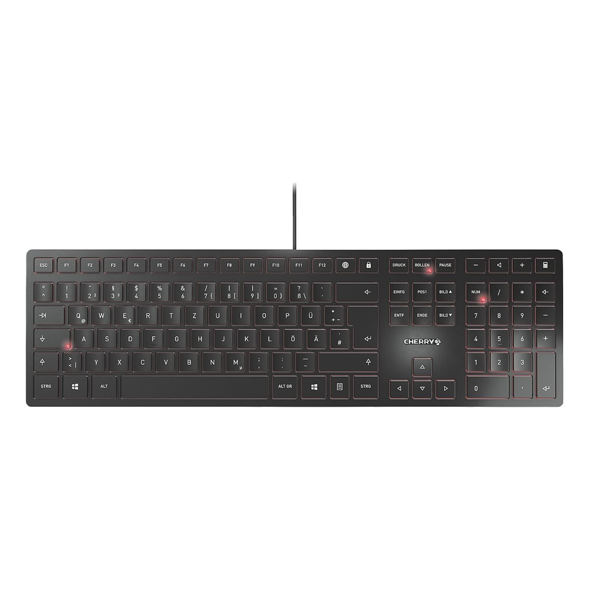 Cherry Kabelgebundene Tastatur »KC 6000 Slim« schwarz