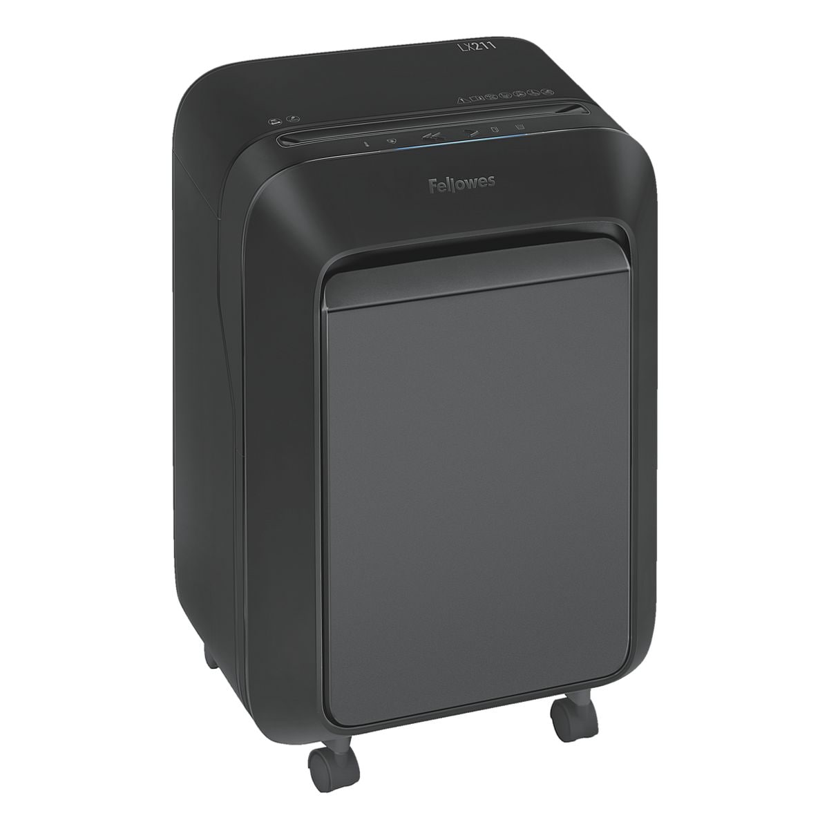 Aktenvernichter Fellowes LX211, Sicherheitsstufe 5, Partikelschnitt (2 x 12 mm) bis 13 Blatt