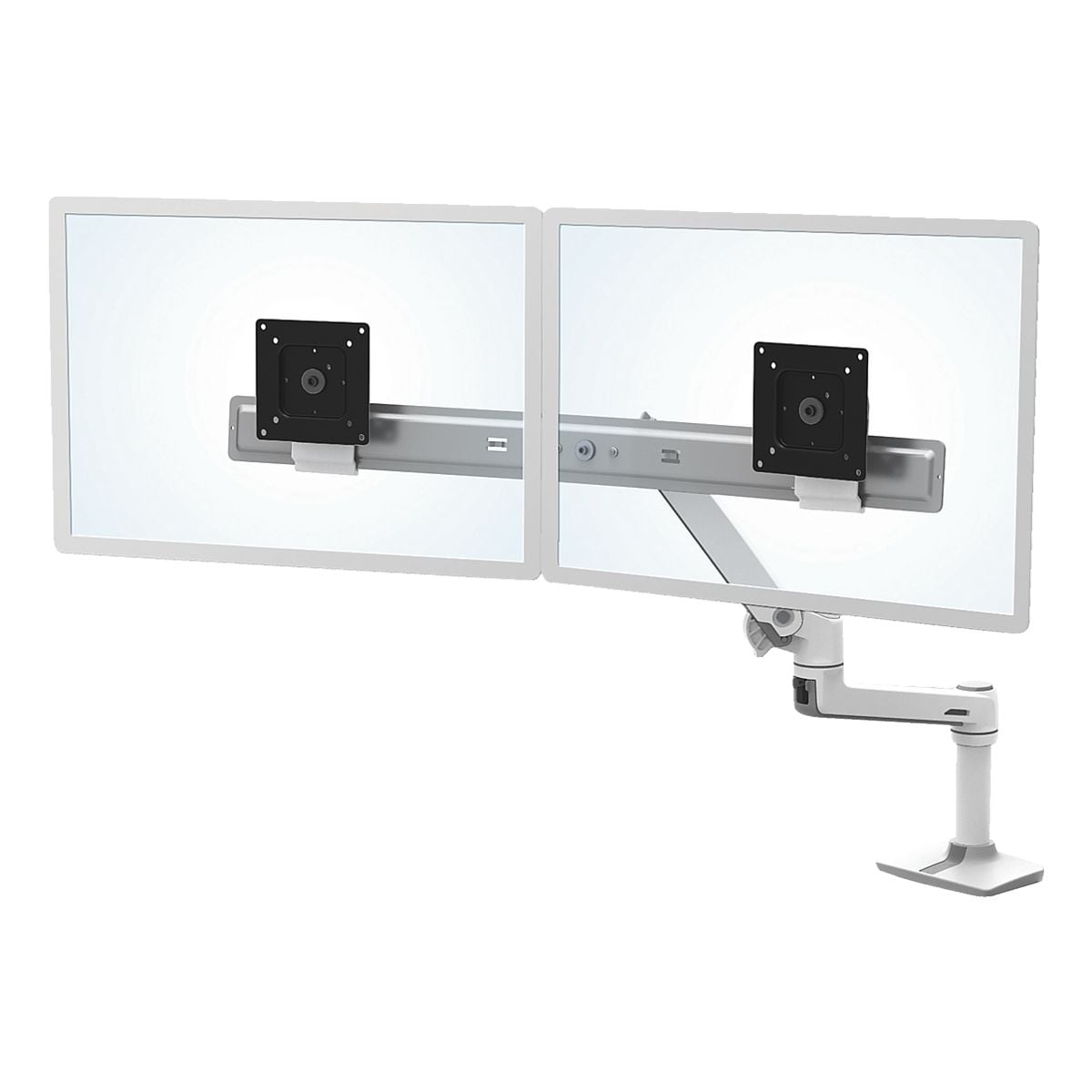 ERGOTRON Monitorarm mit Tischhalterung »LX Dual Direct« weiß