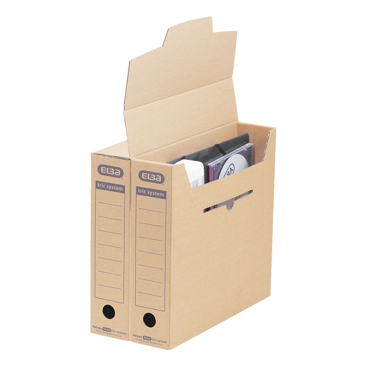 Elba Archivbox »tric system« - 12 Stück