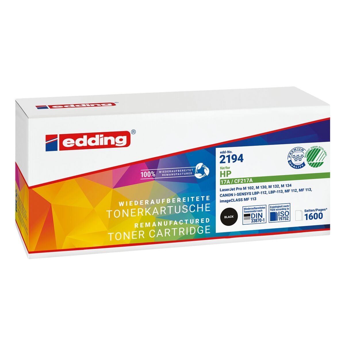 Edding Toner ersetzt HP »17A (CF217A)«