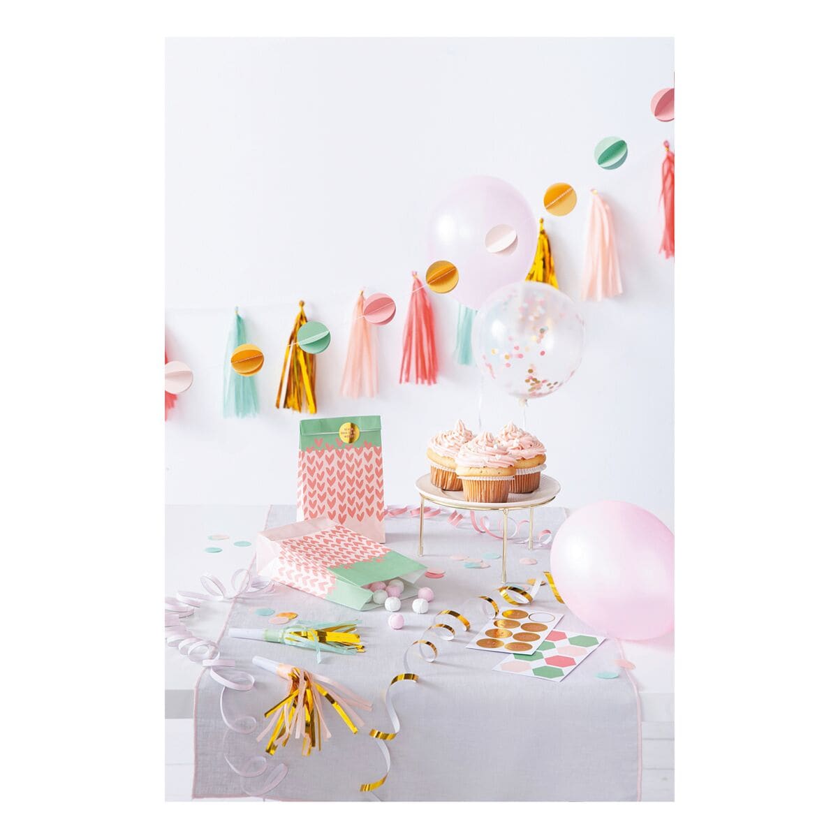 folia Party-Deko-Set Pastell Party with Style