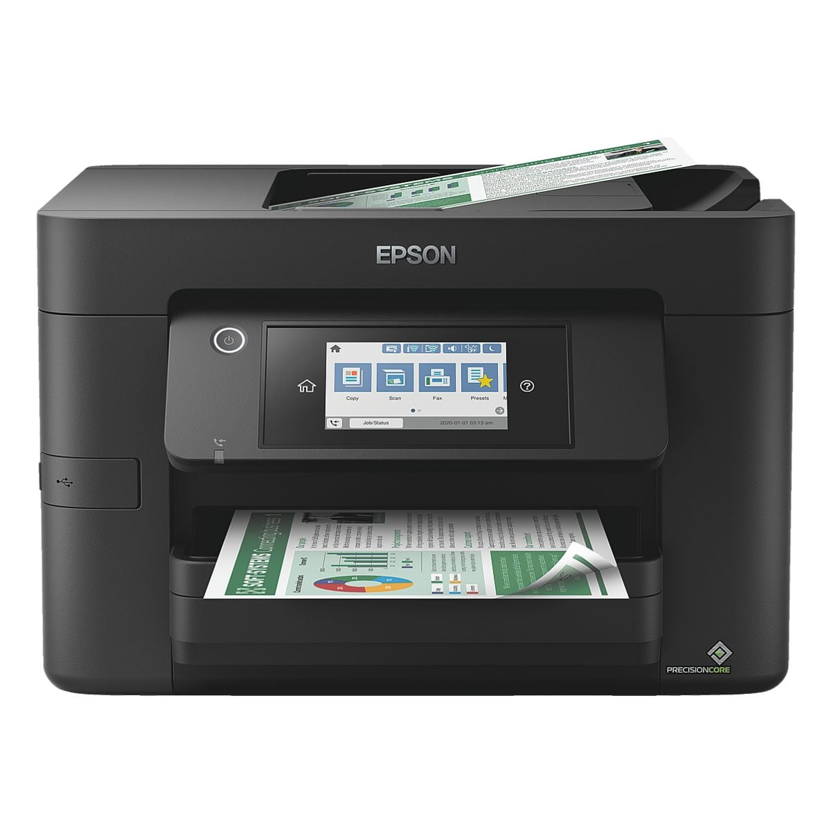 Epson WF-4820DWF Multifunktionsdrucker A4 Farb-Tintenstrahldrucker mit WLAN und LAN