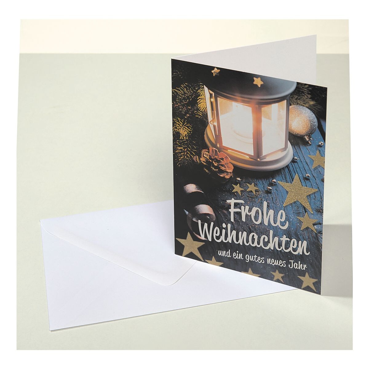 Weihnachtskarte LUMA KARTENEDITION, Sonderformat, 6 Stück