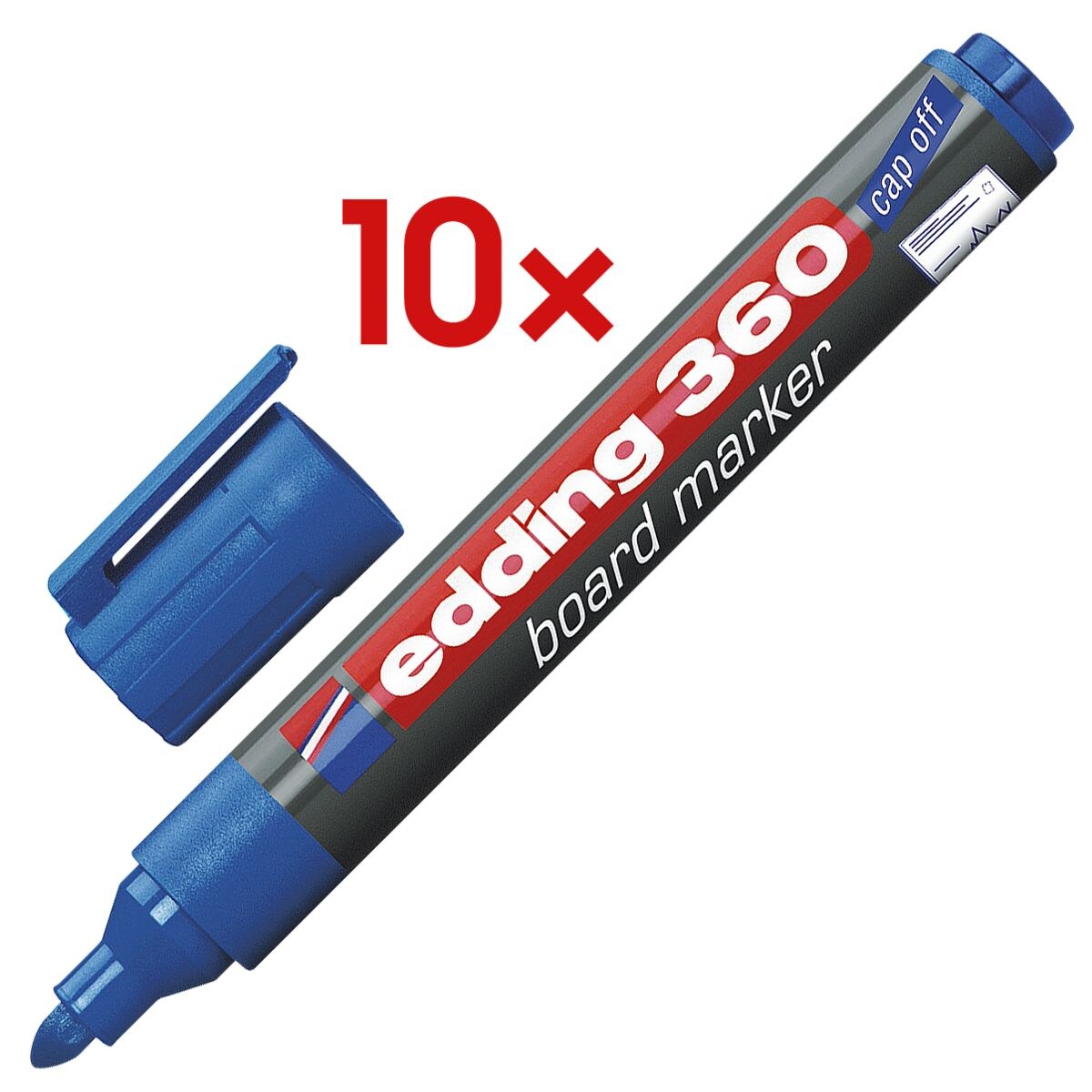 Edding 10x Whiteboard Marker »360«