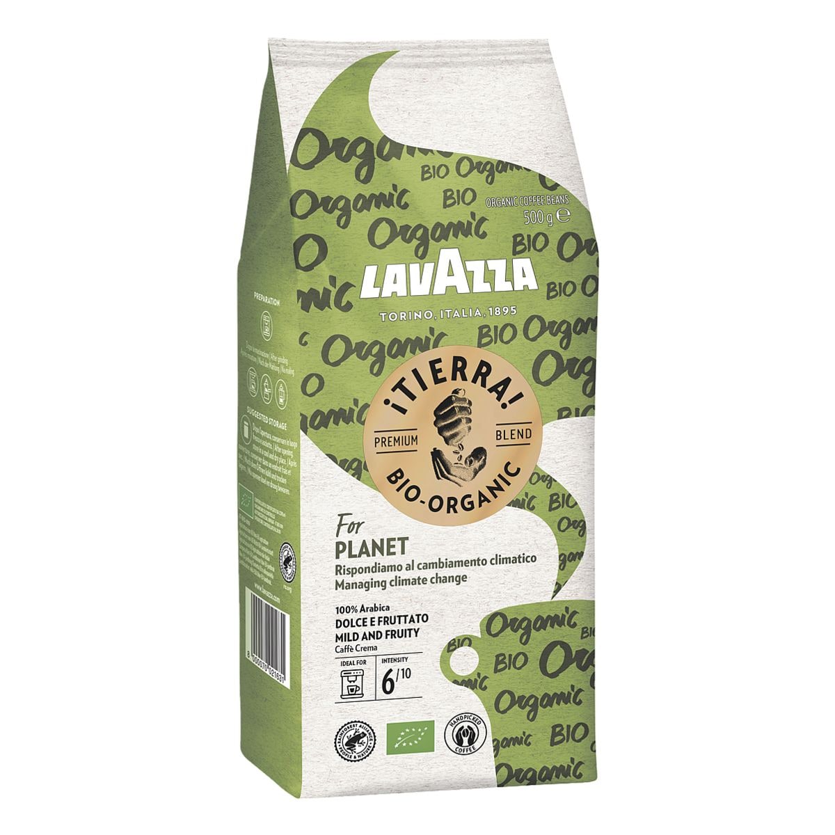 Lavazza Bio-Kaffee Kaffeebohnen Tierra Bio-Organic 1000g,