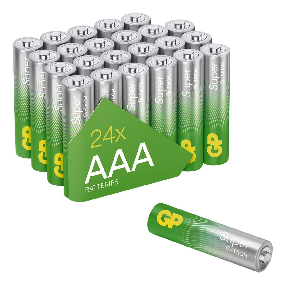 GP Batteries 24er-Pack Batterien Super Alkaline Micro/ AAA / LR03