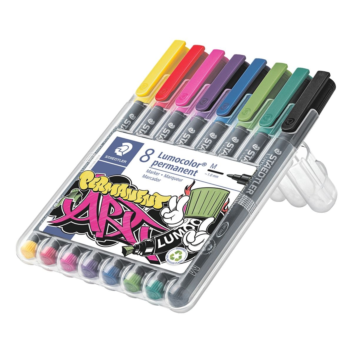 STAEDTLER Universalstift Permanentmarker Lumocolor 1,0 1mm (M