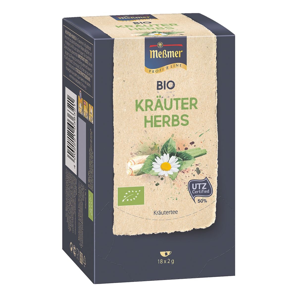 Meßmer Bio Kräutertee Tassenportion, Papierkuvert, 18er-Pack
