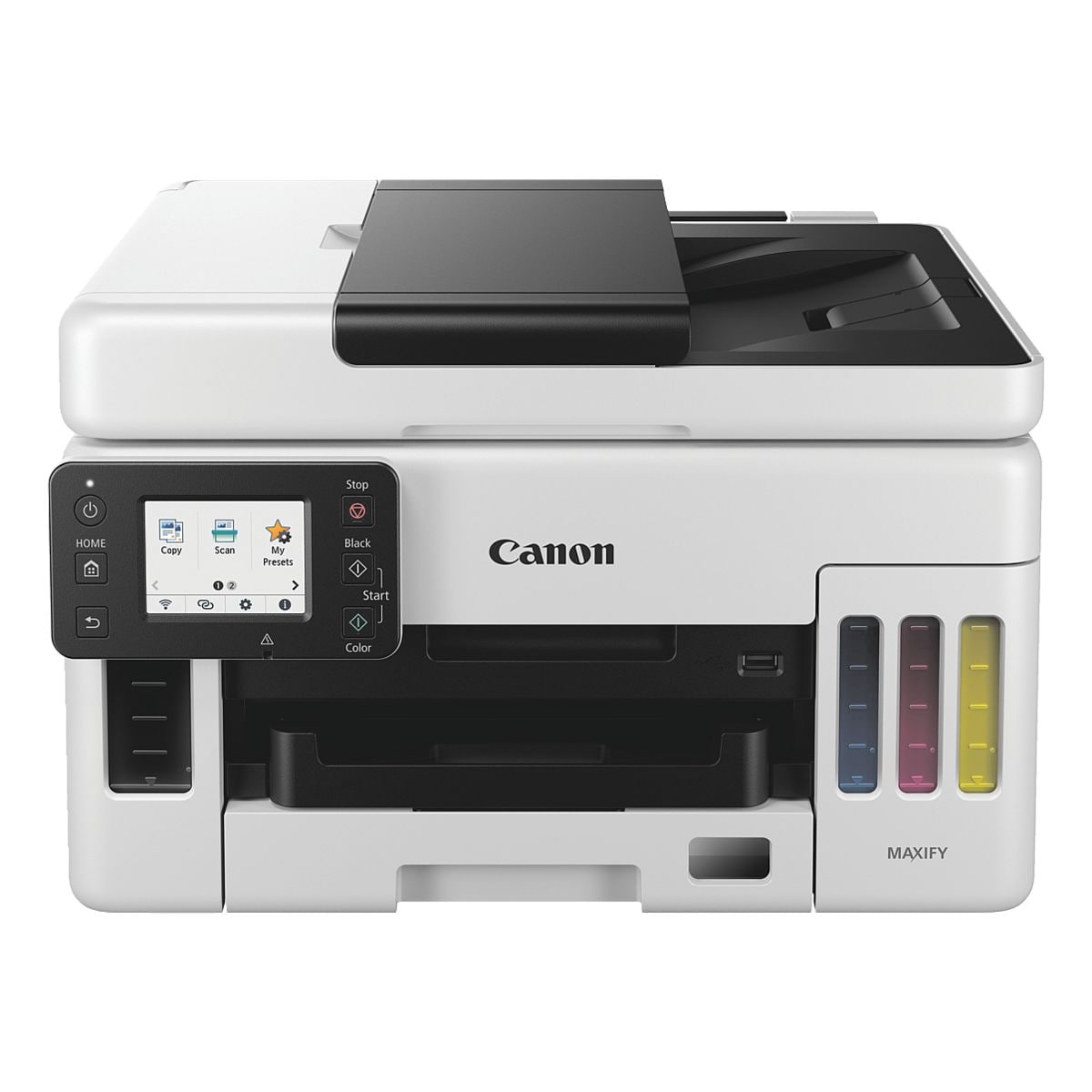 Canon MAXIFY GX6050 Multifunktionsdrucker A4 Farb-Tintenstrahldrucker mit WLAN und LAN