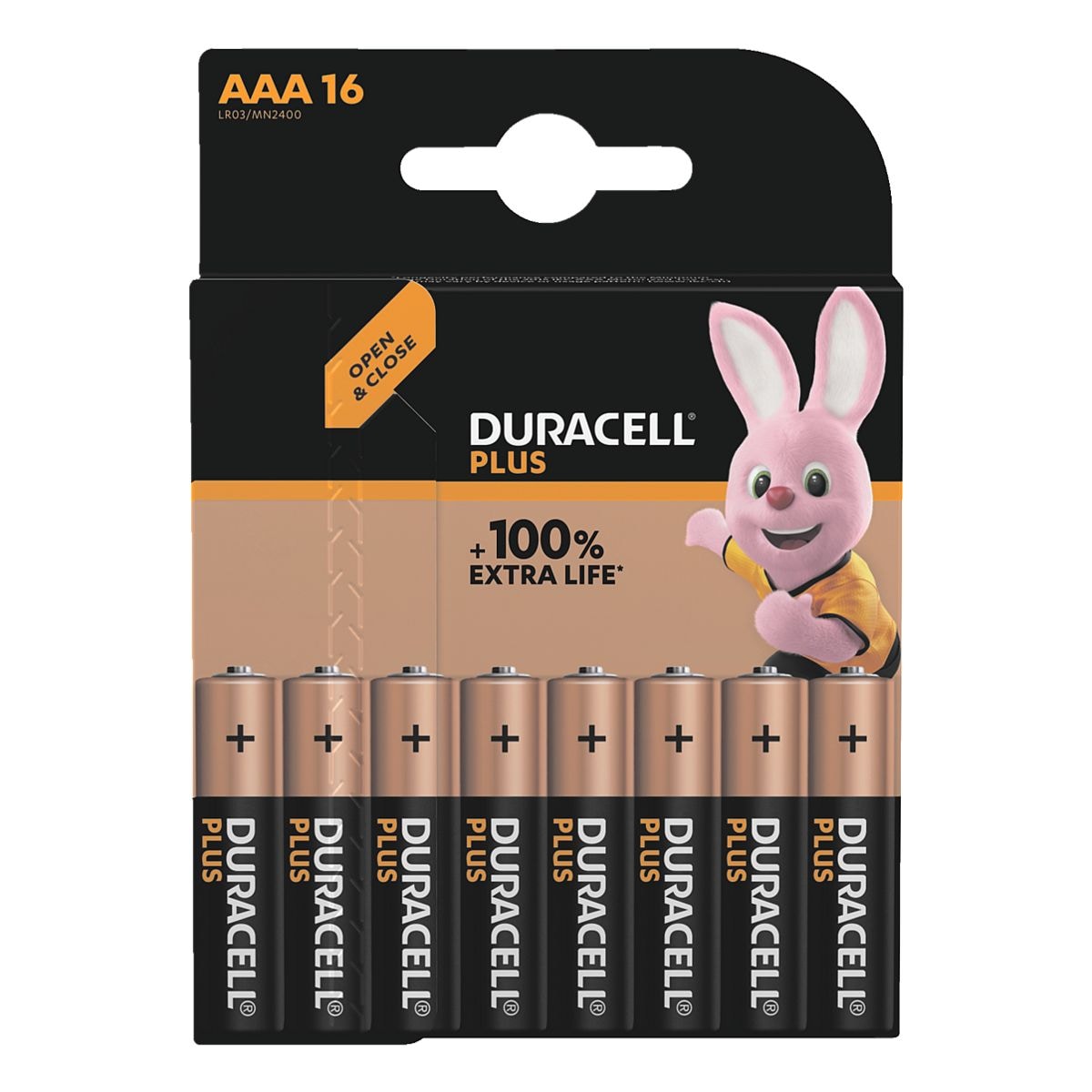 Duracell 16er-Pack Batterien Plus Micro / AAA / LR03