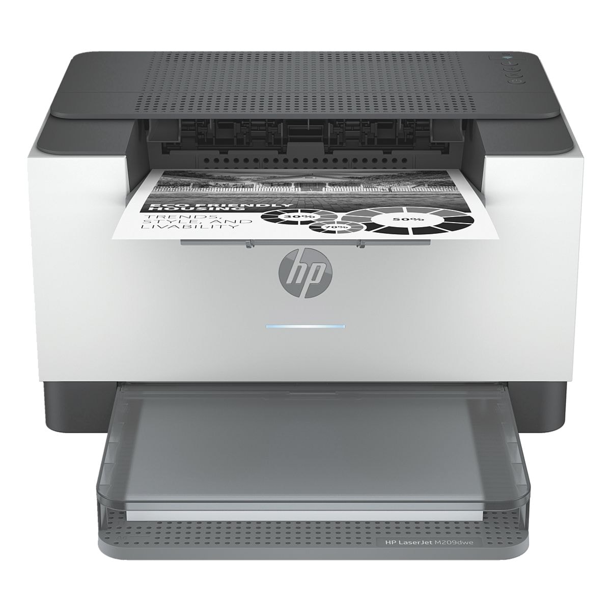 HP Laserdrucker LaserJet M209dwe, A4 schwarz weiß Laserdrucker, 600 x 600 dpi, mit WLAN und LAN