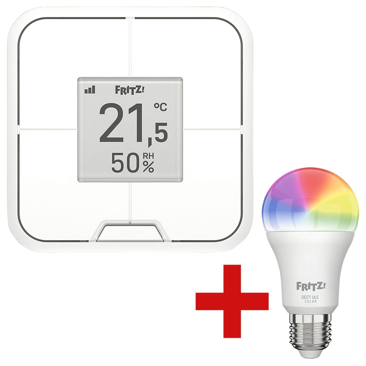 AVM Smart Home Taster FRITZ!DECT 440 inkl. Smart Home LED-Lampe FRITZ!DECT 500