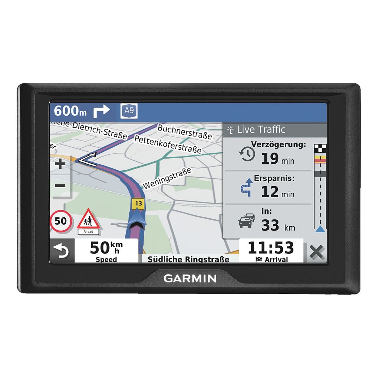 Navigationsgert GARMIN Drive 52 & Live Traffic, 12,7 cm (5'')