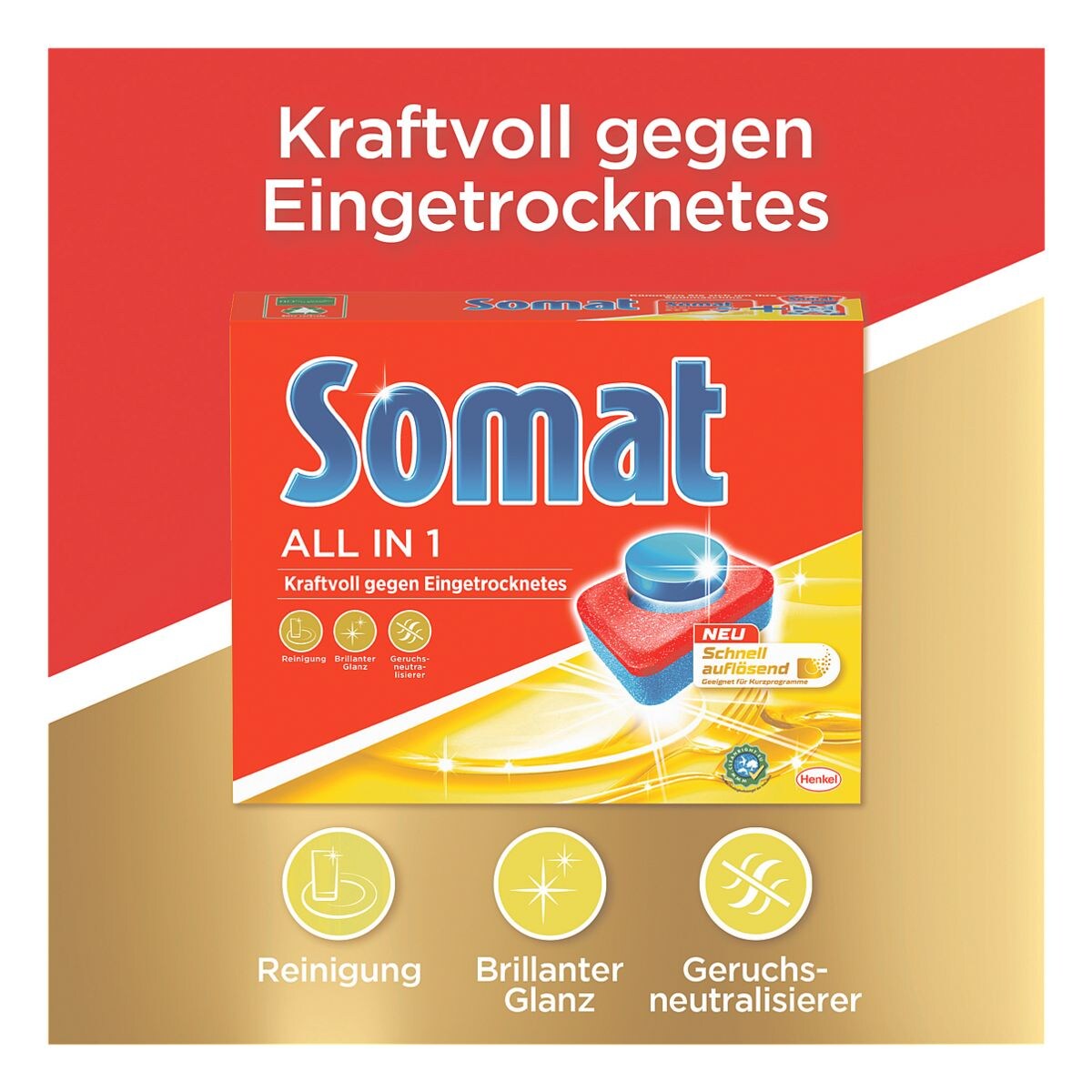 Henkel Geschirrspültabs »Somat All in 1« 57 Tabs