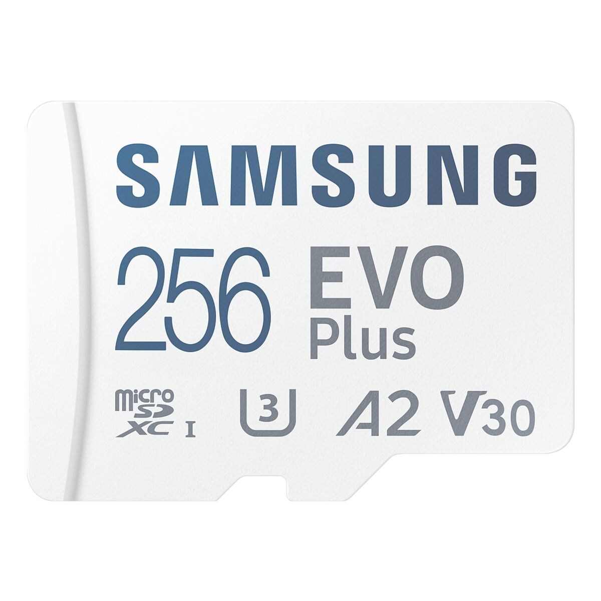 Samsung microSD-SpeicherkarteEVO Plus 2021 inkl. SD-Adapter 256 GB