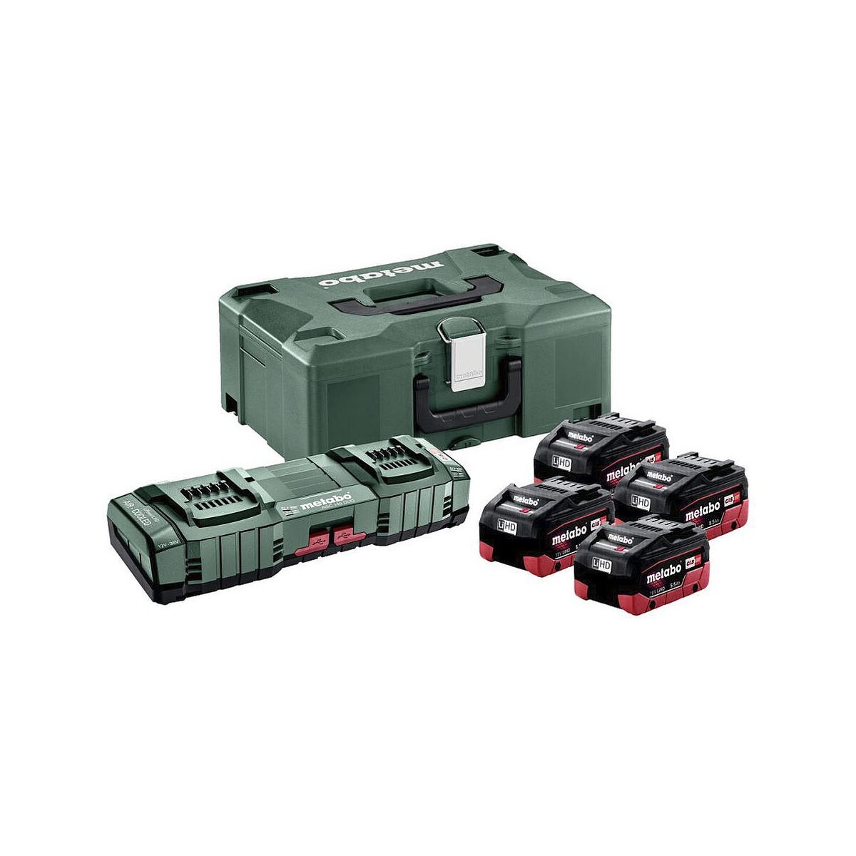 Metabo Basis Set X Lihd Akkupack V Ah Inkl Doppel Ladeger T Und Metaloc Koffer Bei