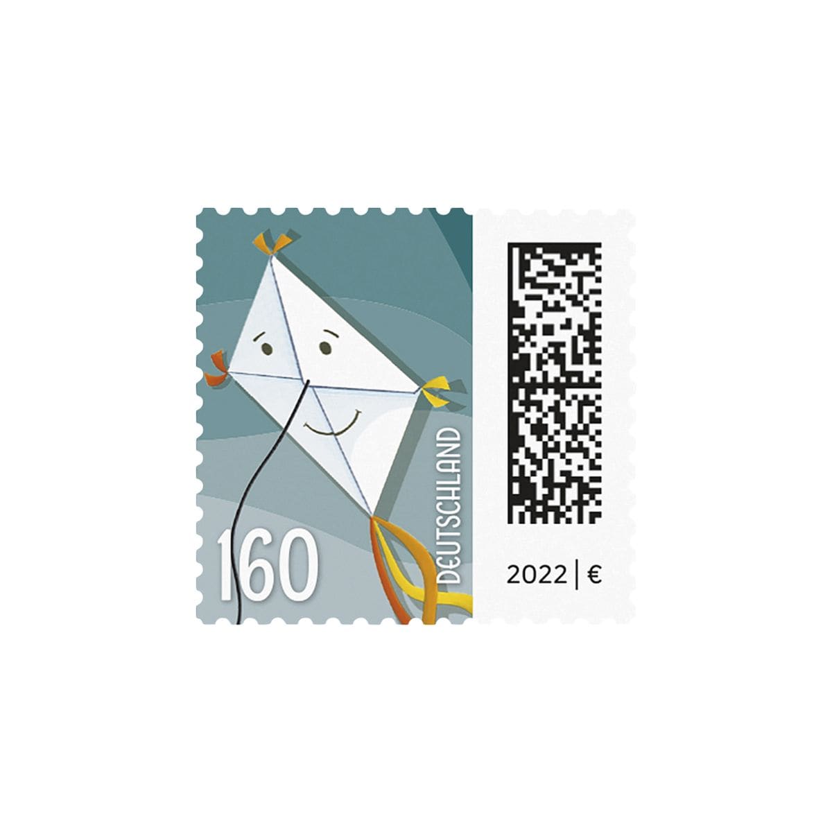 Porto ab 2022: 1,60 € Markenset Briefdrachen Deutsche Post, 10x Briefmarke selbstklebend