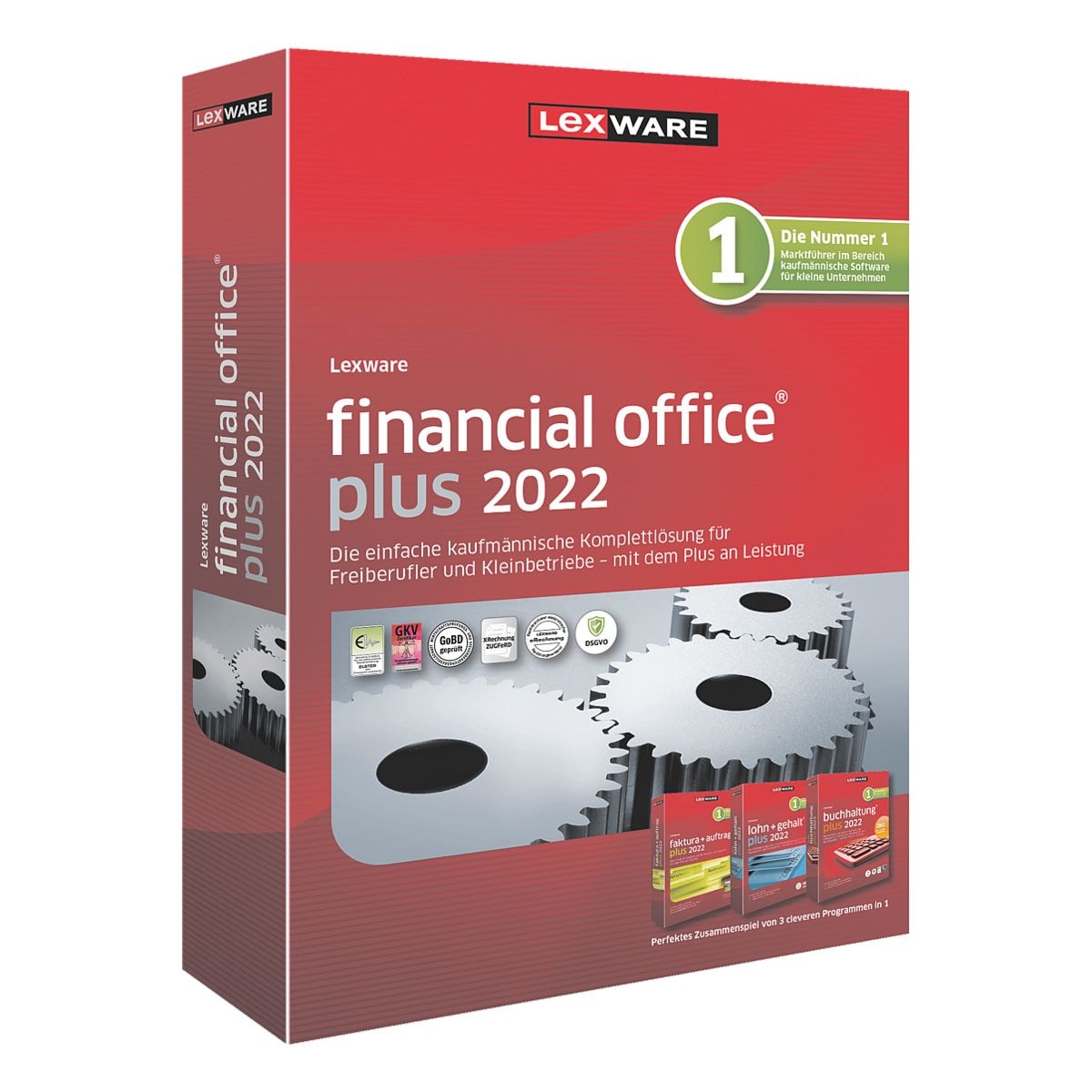 Kaufmännische Software Lexware financial office plus 2022 Plus