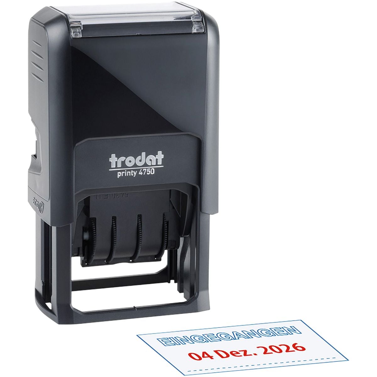 Trodat Datums- und Textstempel EINGEGANGEN »printy-dater 4750/L1«