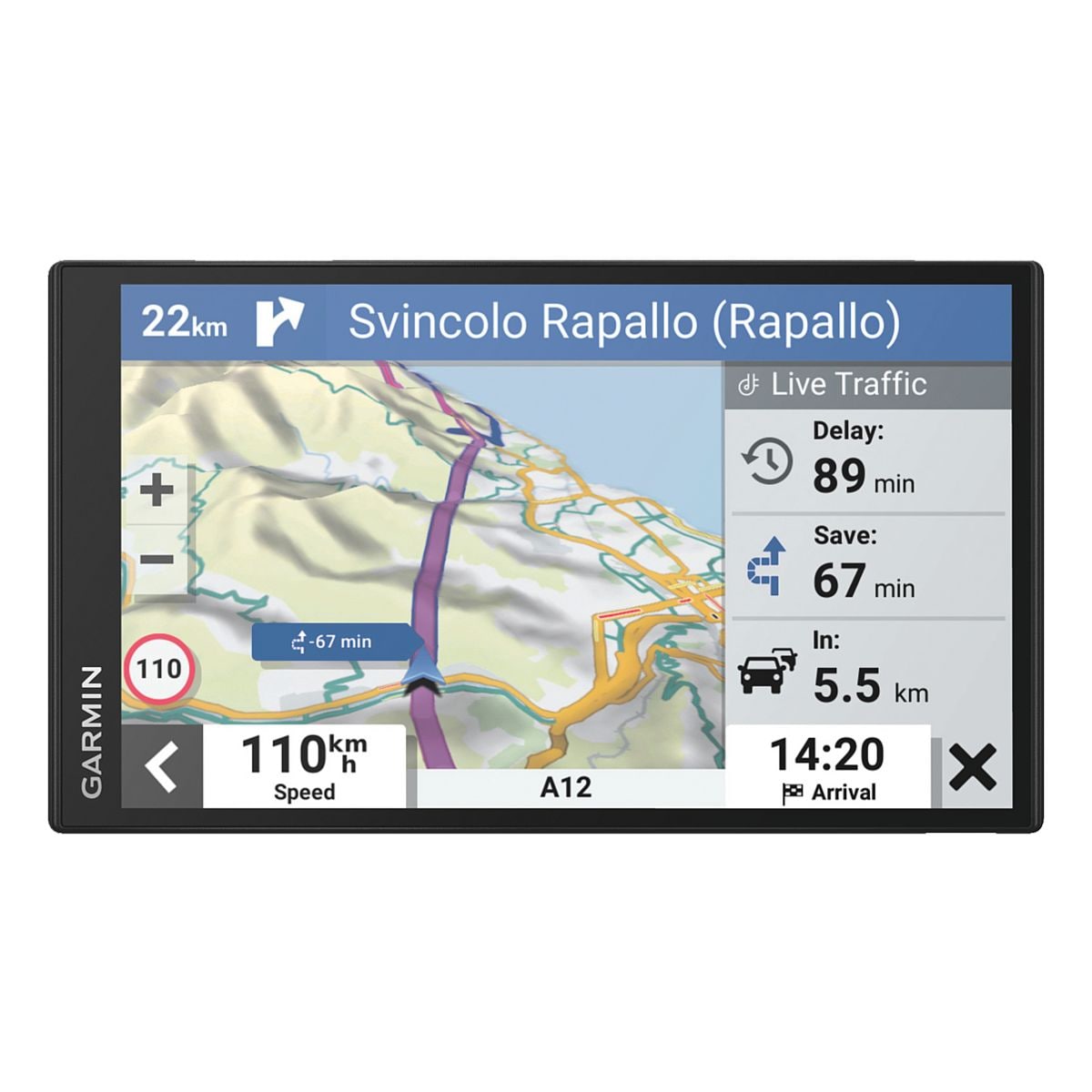 Navigationsgert GARMIN DriveSmart™ 76, 17,65 cm (6,9'') App + Alexa