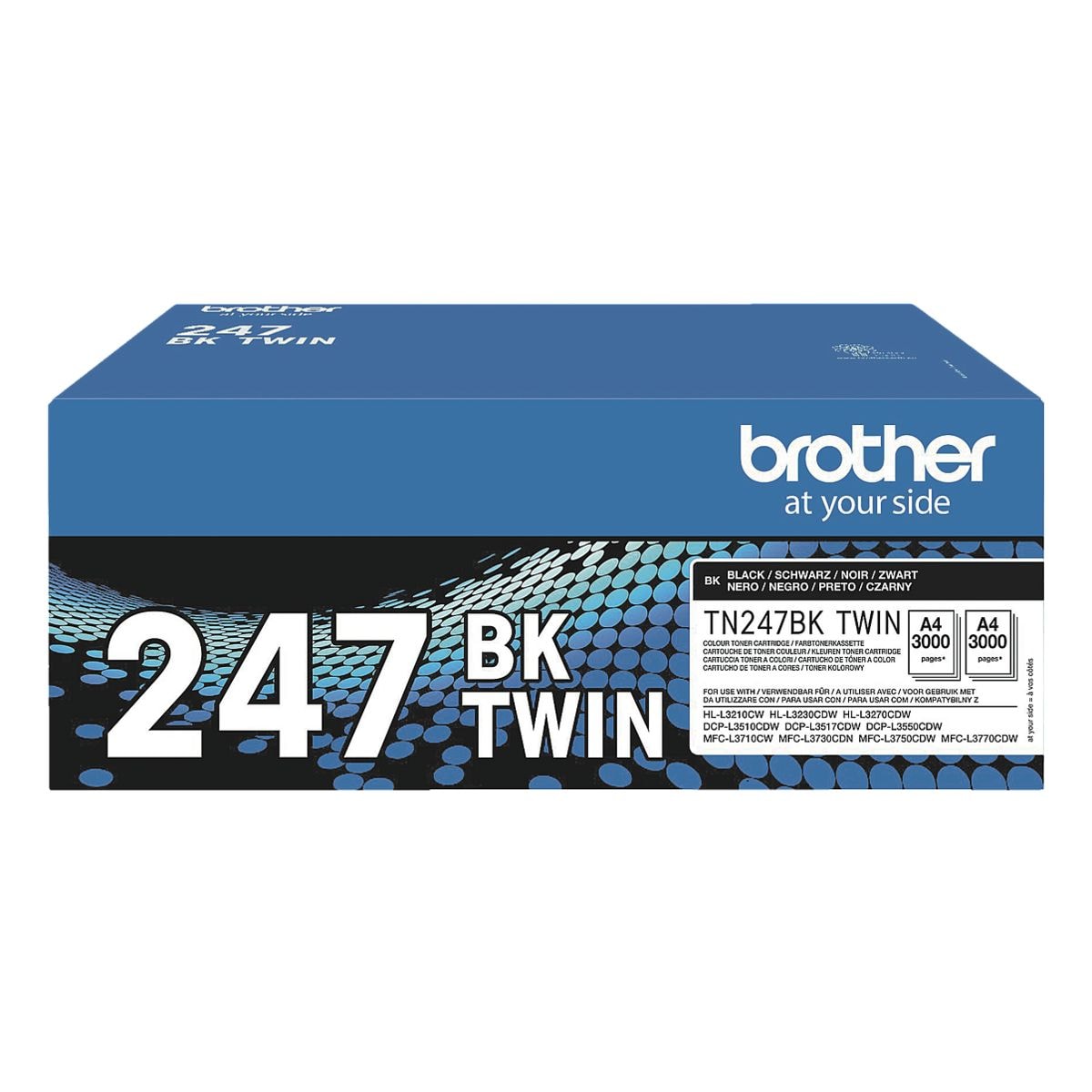 Brother Doppelpack Jumbo-Toner TN-247BK