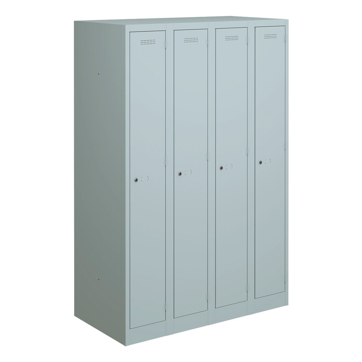 Bisley Spind Everyday Locker, 4x1, Stahl, 120 x 180 cm