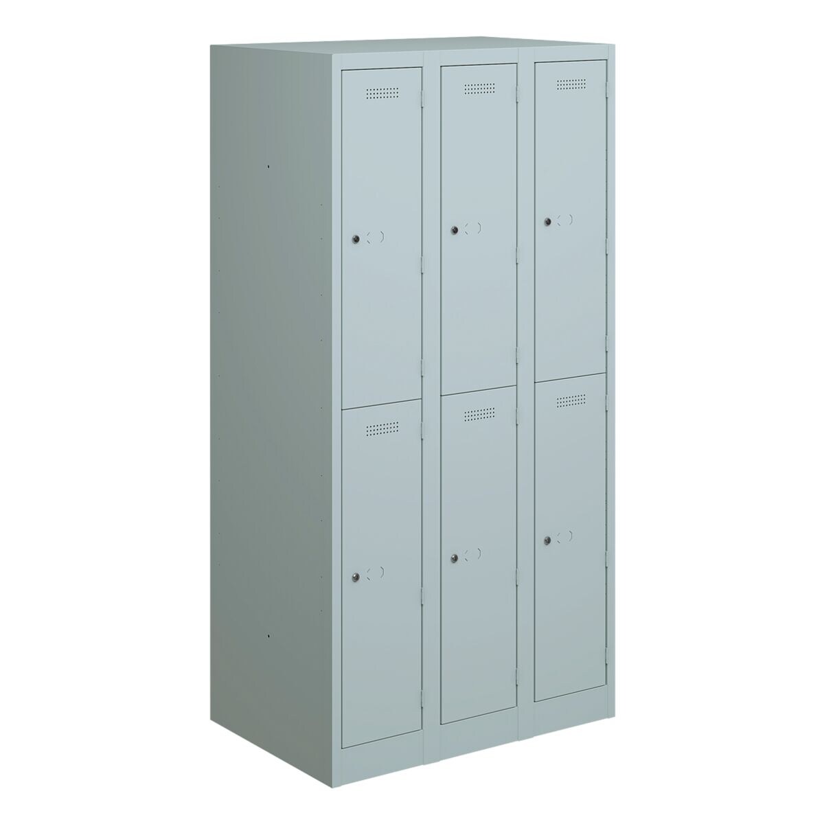 Bisley Spind Everyday Locker, 3x2, Stahl, 90 x 180 cm