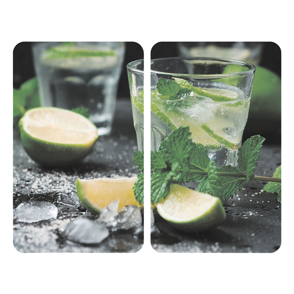 Wenko 2er-Set Herdabdeckplatte Universal »Mojito«