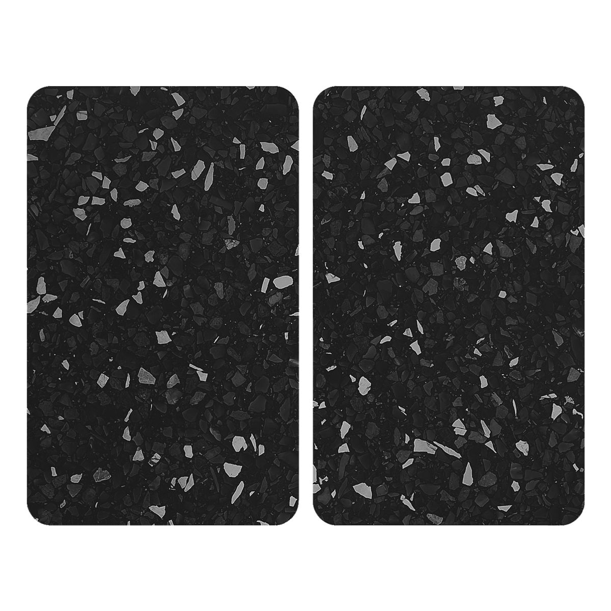 Wenko 2er-Set Herdabdeckplatte Universal Terrazzo