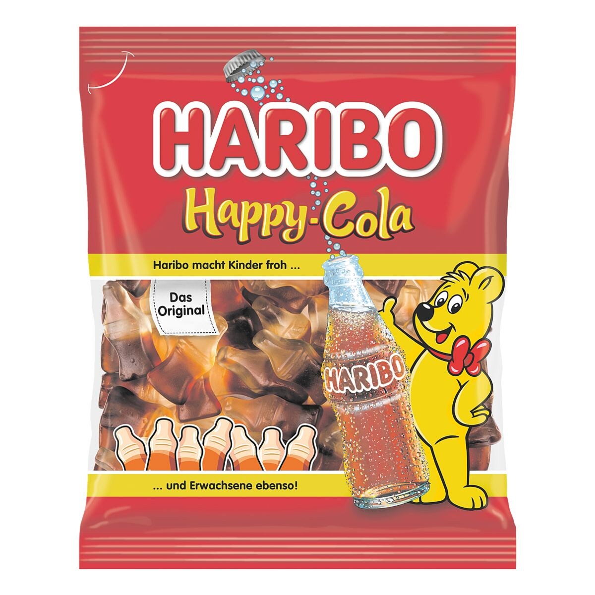 Haribo Fruchtgummi Happy Cola 175g