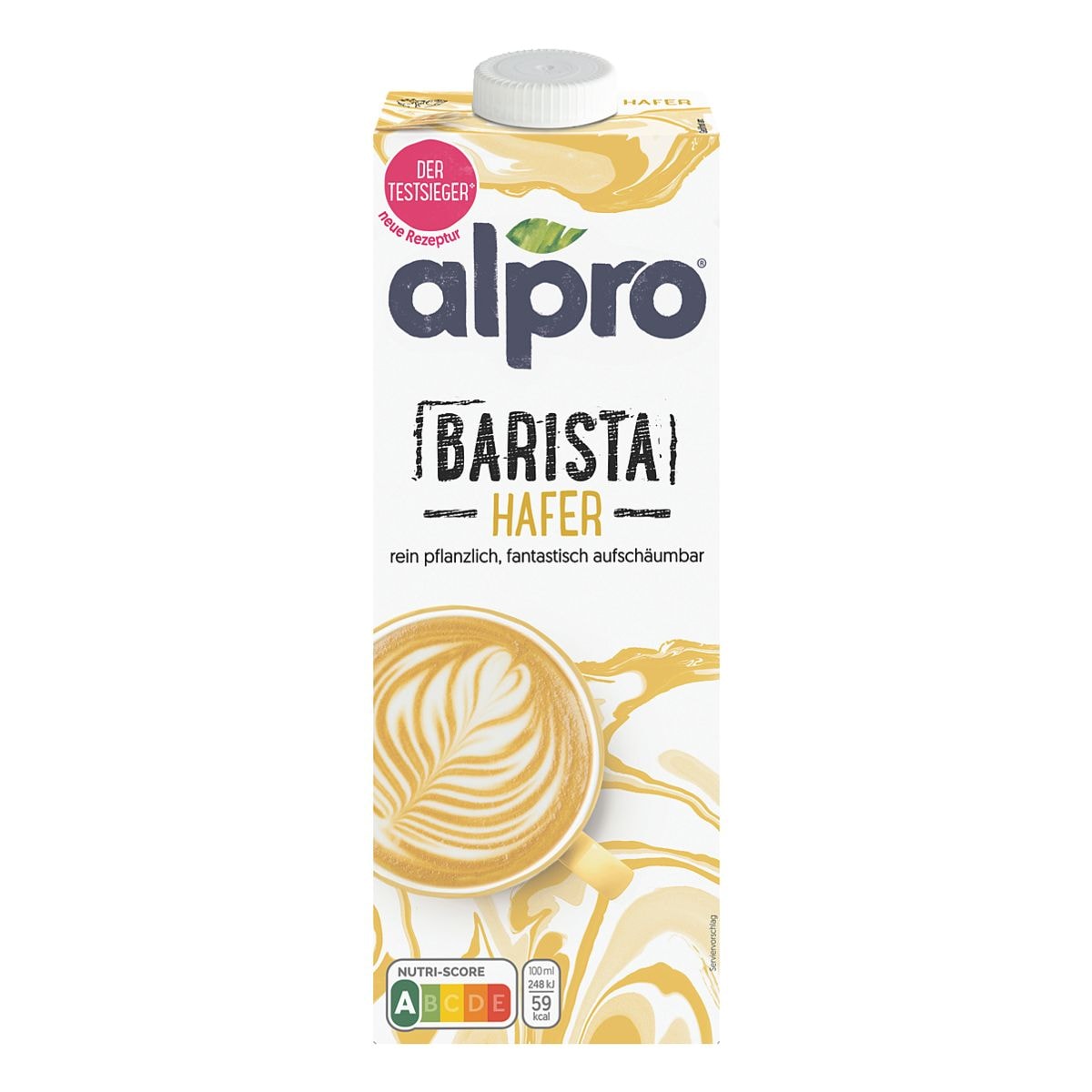 alpro Milchalternative: Barista Hafer Drink 8x 1 Liter