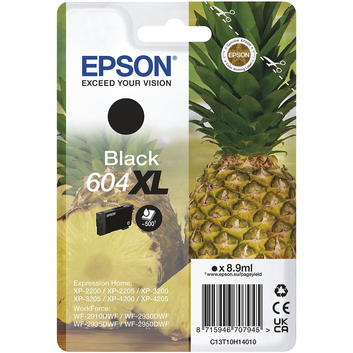 Epson Tintenpatrone »604XL« schwarz (C13T10H14010)