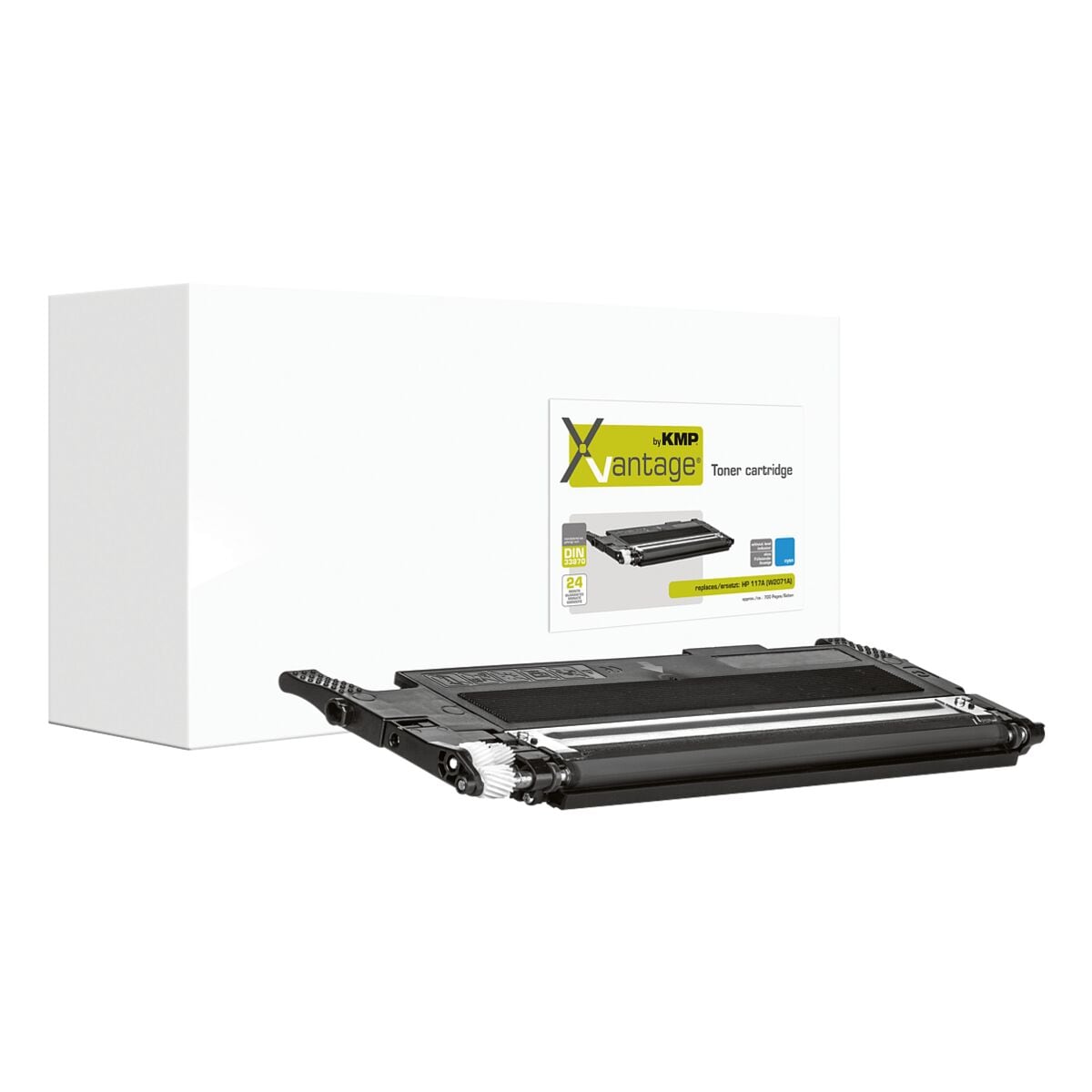 KMP Xvantage Toner ersetzt HP »W2071A« Nr. 117A