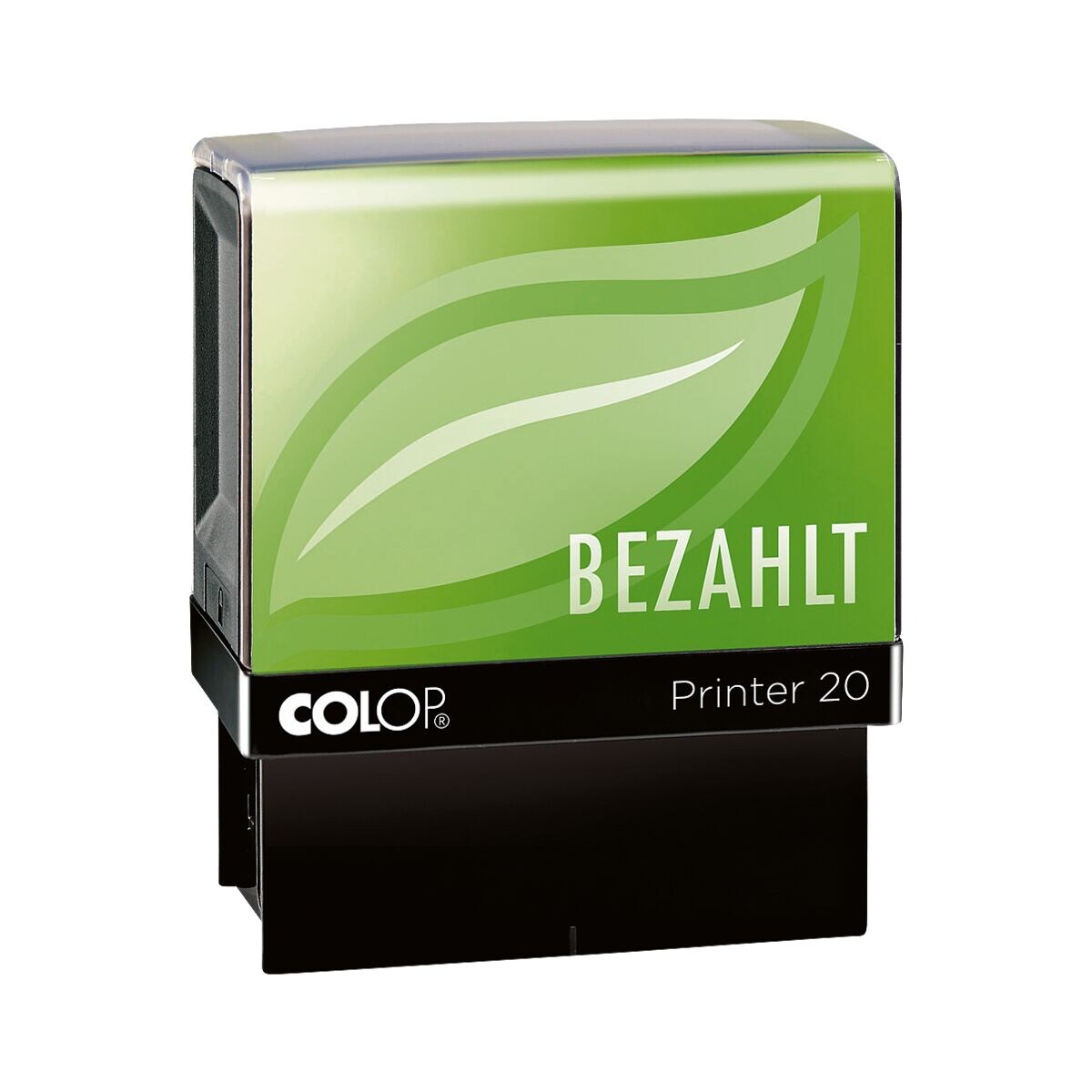 Colop Green Line Selbstfärbender Textstempel Printer 20 »Bezahlt«