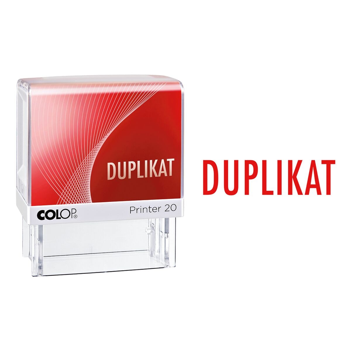 Colop Selbstfärbender Textstempel »Duplikat«