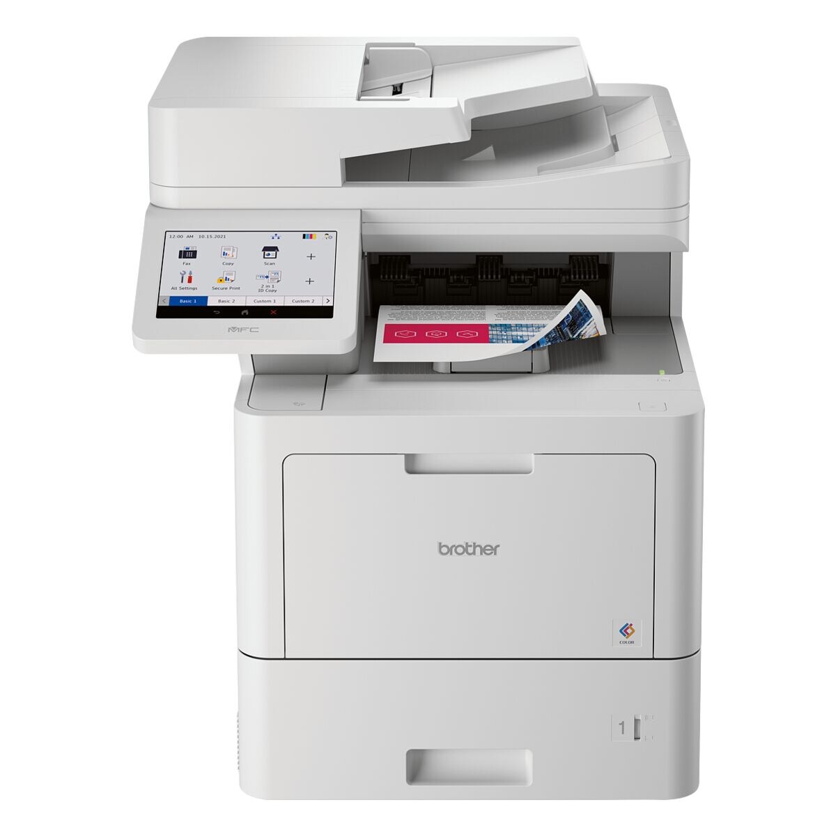 Brother MFC-L9630CDN Multifunktionsdrucker A4 Farb-Laserdrucker mit LAN und NFC