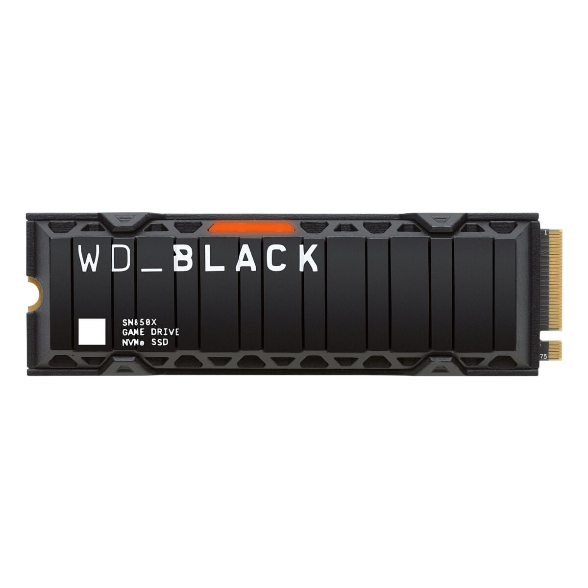 Western Digital WD_BLACK SN850X NVMe Heatsink 1 TB, interne SSD-Festplatte, M.2 2280