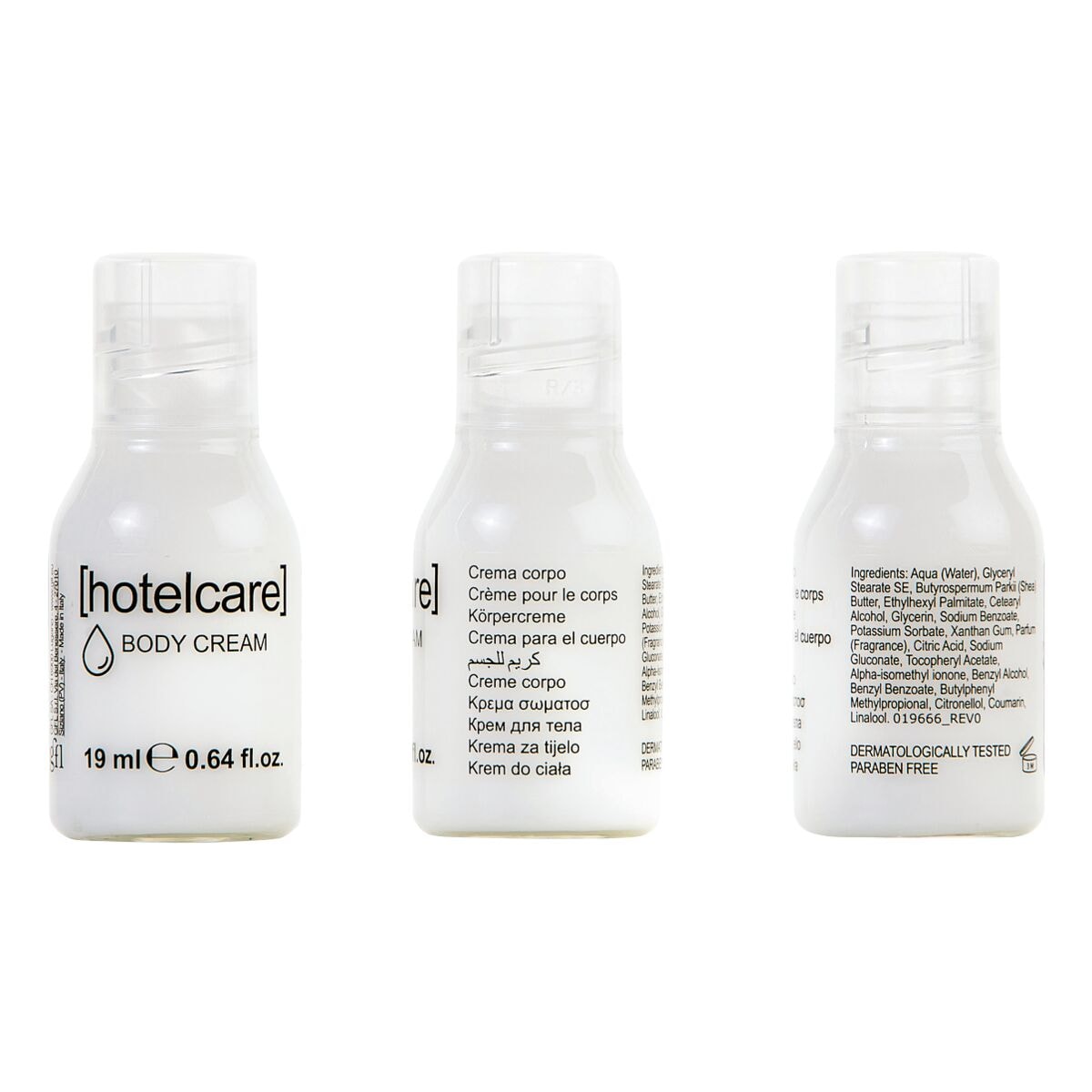 Papstar 50er-Pack Körperlotion »Hotel Care« Probierfläschchen 19 ml