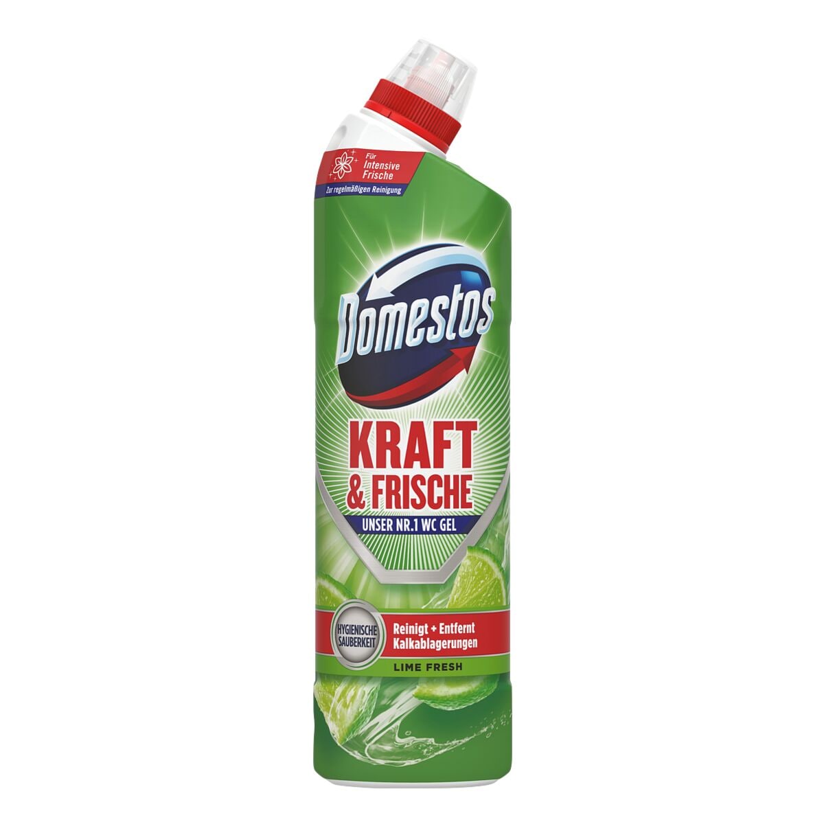 Domestos WC-Reiniger Gel Kraft & Frische Lime Fresh 750 ml