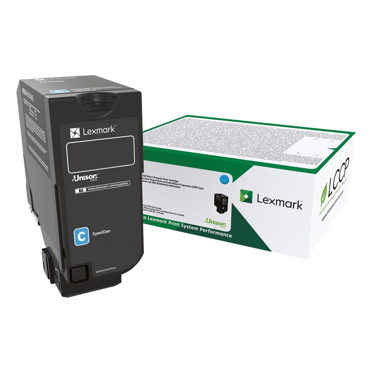 Lexmark Toner »75B20C0« cyan
